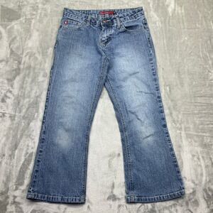 Southpole Flare‎ Leg Jeans Girls Denim Blue Casual Everyday Sz 3 Fits 27" Grunge